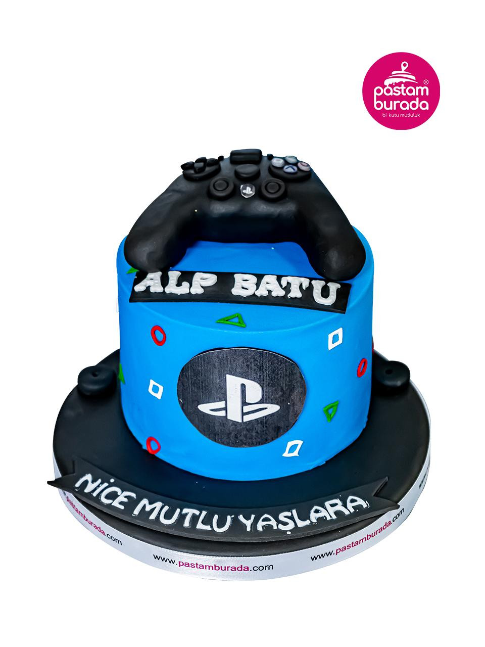 Playstation Konsept Doğum Günü Pastası