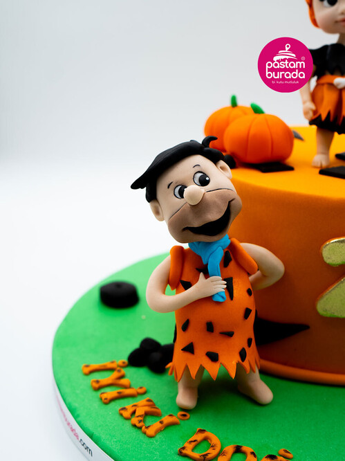 Taş Devri Konsept Pasta