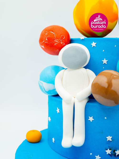 Astronot Figür Pasta