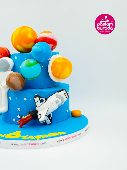 Astronot Figür Pasta