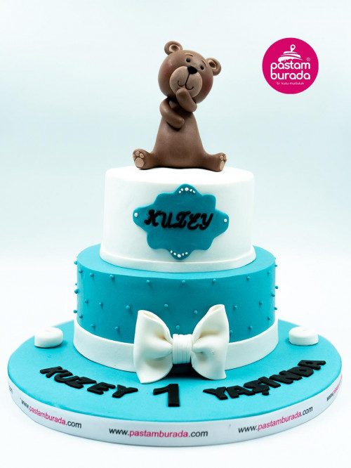 Ayıcık Model Konsept Doğum Günü Pastası