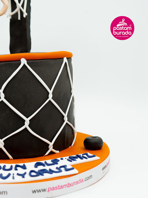 Basketbol Oyuncu Konsept Pasta