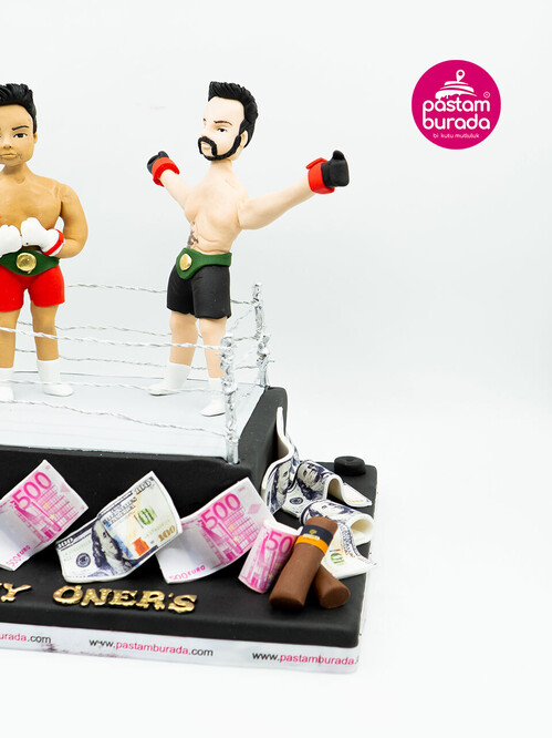 Boks Maçı Konsept Tasarım Pasta