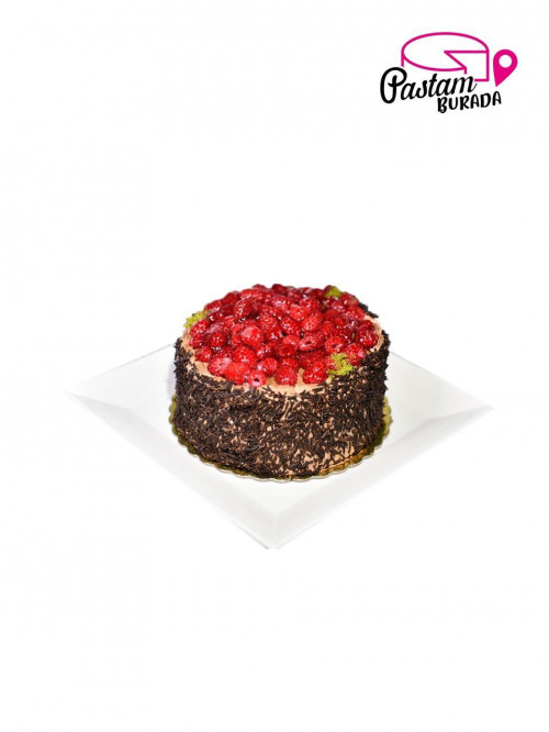 Çikolatalı Frambuazlı Pasta