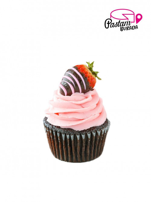 Çilekli Cupcake