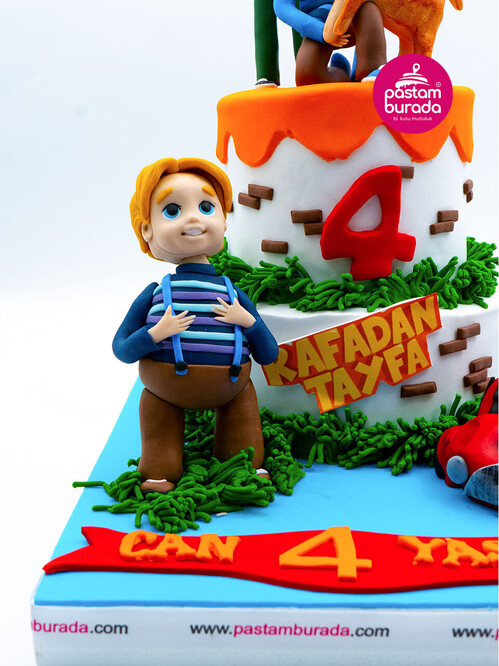 Çizgi Film Konsept Pasta