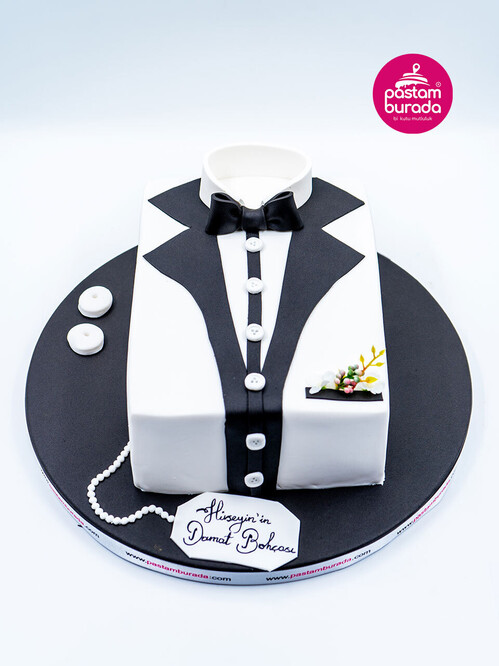 Erkek Damat Bohçası Pasta