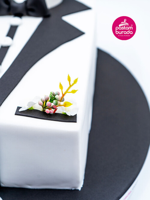 Erkek Damat Bohçası Pasta