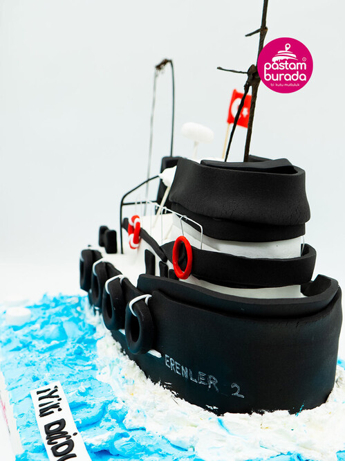 Gemi Detay Tasarım Pasta