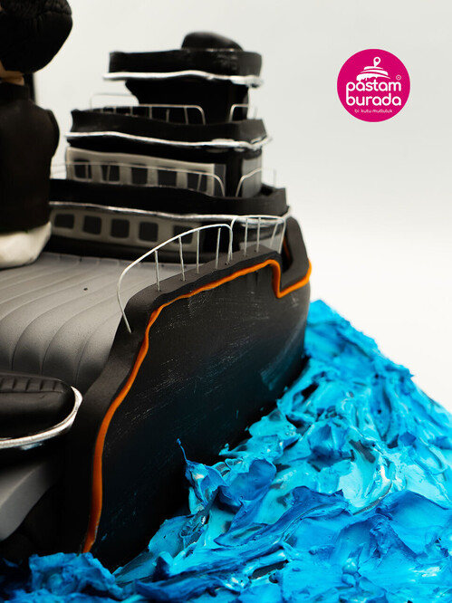 Gemi Detaylı Aile Konsept Pasta