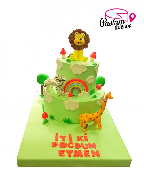 Hayvanlar Alemi Pasta