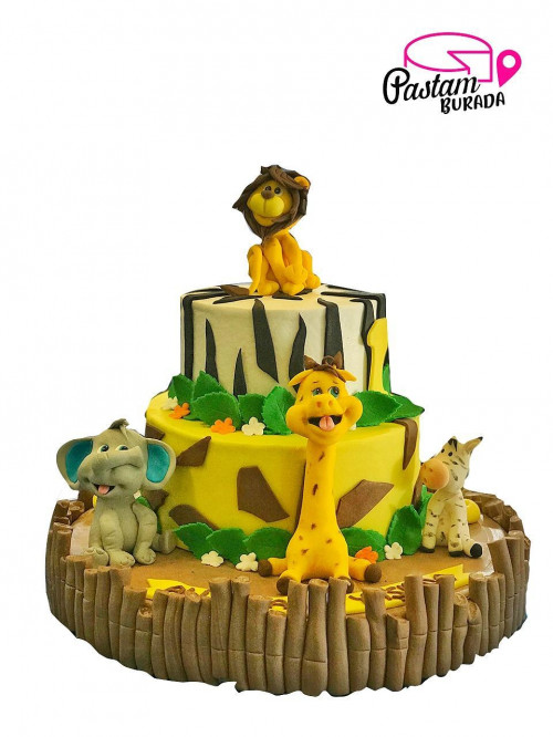 Hayvanlar Alemi Pasta