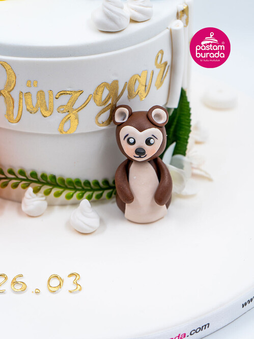 Hayvanlar Alemi Temalı Pasta