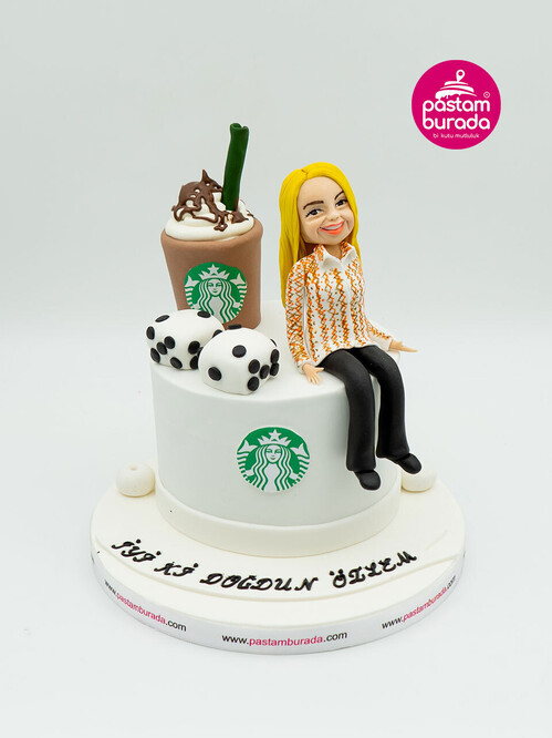 İçecek Temalı Konsept Pasta