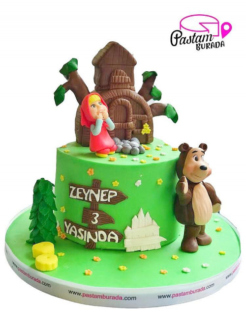 Kırmızı Başlıklı Kız Pasta