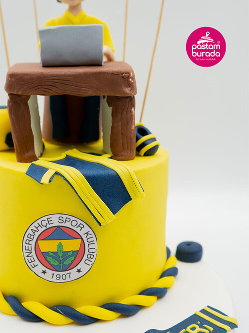 Kişisel Detaylı Taraftar Konsept Pasta