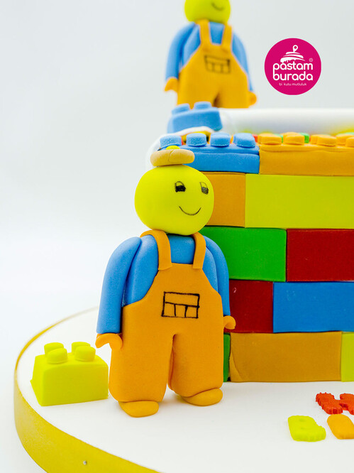 Lego Detaylı Konsept Pasta