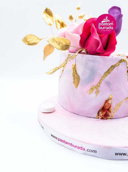 Mermer Desenli Pasta