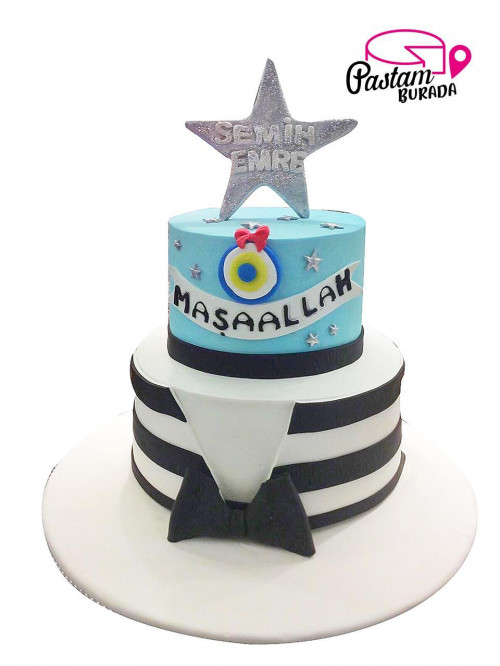 Nazar Boncuğu Pasta