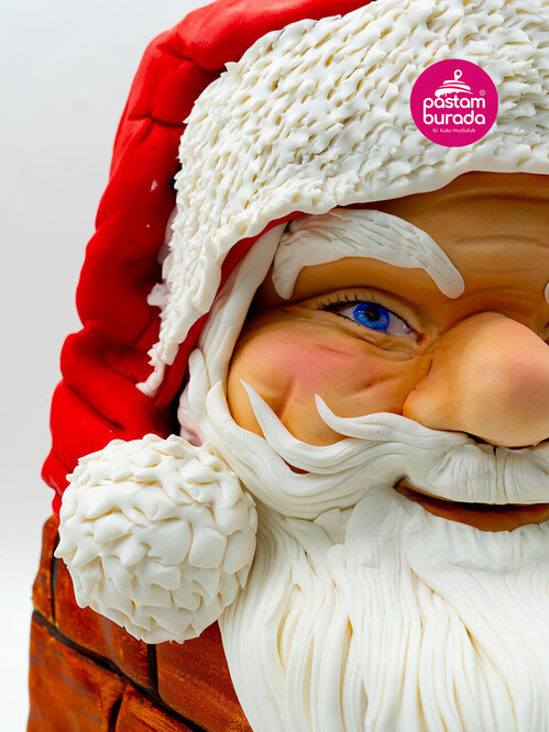 Noel Baba Büst Konsept Pasta