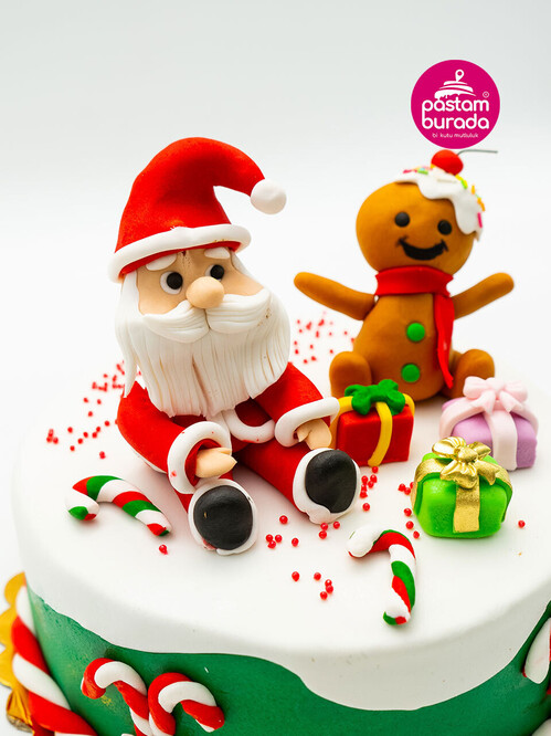 Noel Baba Konsept Pasta