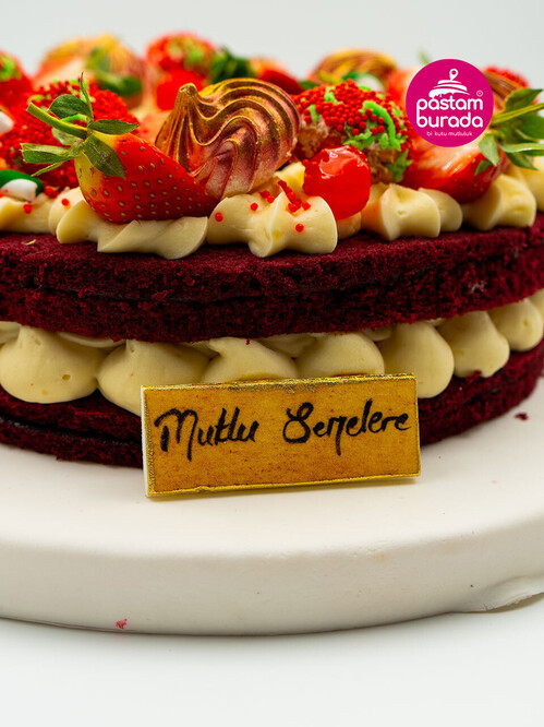 O Harfi Meyveli Konsept Pasta