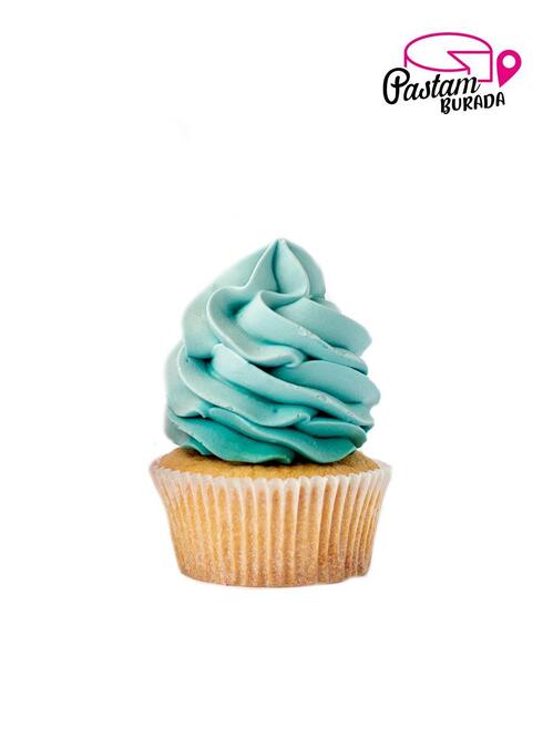 Renkli Kremalı Cupcake