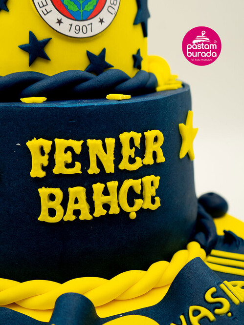 Şampiyon Fenerbahçe Konsept Pasta