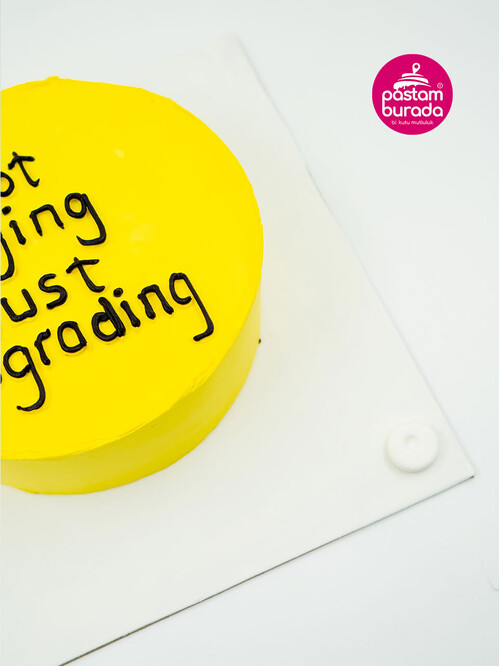 Sarı Naked Sıvama Pasta