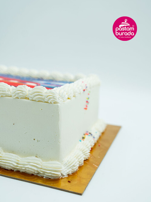 Şimşek Mcquuen Resimli Pasta