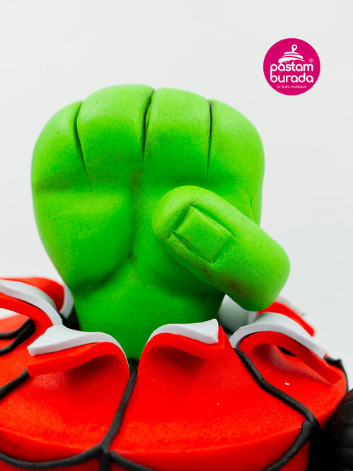 Süper Kahramanlar Konsept Pasta