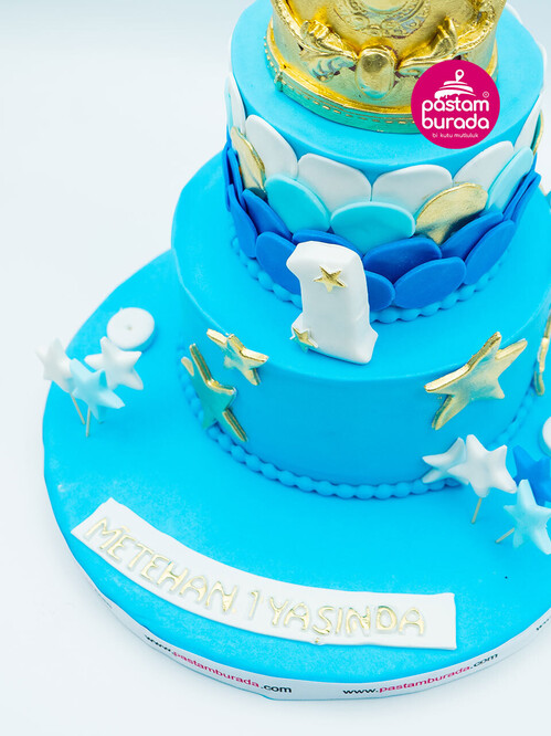 Taçlı Konsept Pasta