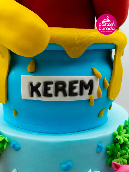 Winnie The Pooh Tasarım Pasta