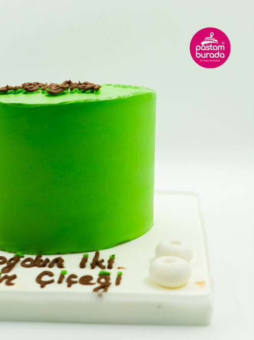 Yeşil Soslu Sıvama Naked Pasta