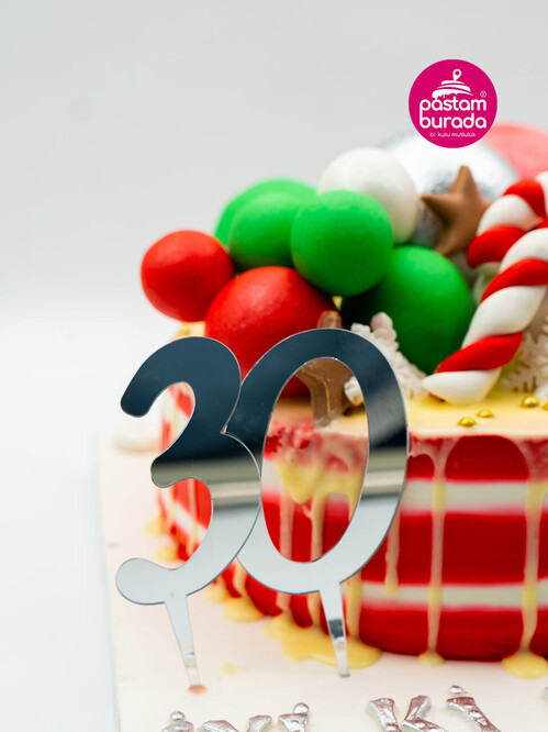 Yılbaşı Konsept Pasta