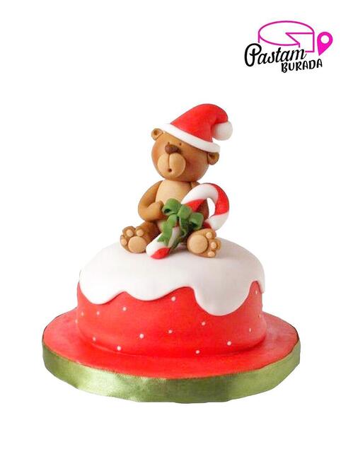 Yılbaşı Konseptli Pasta