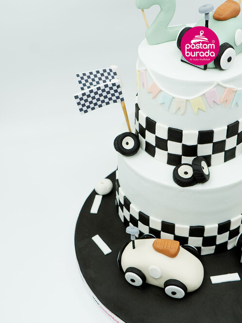 Araba Detaylı Konsept Pasta