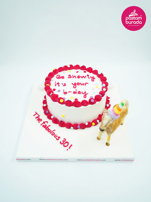 At Figür Detaylı Naked Pasta