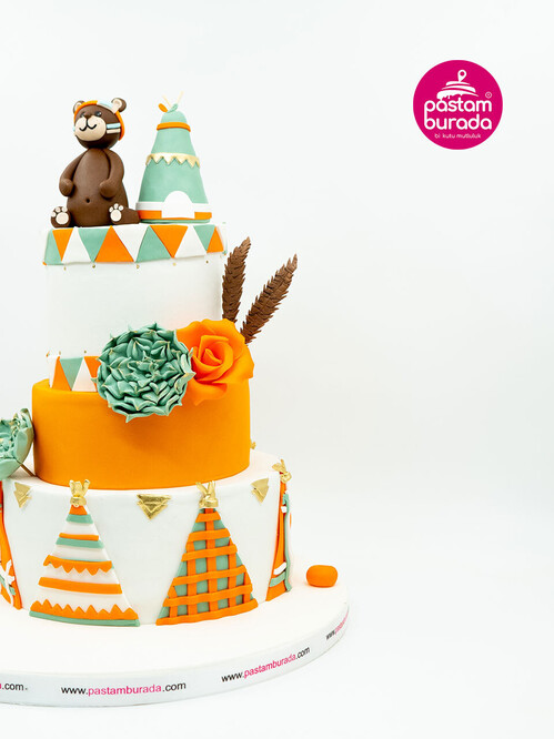Ayı Detaylı Konsept Pasta