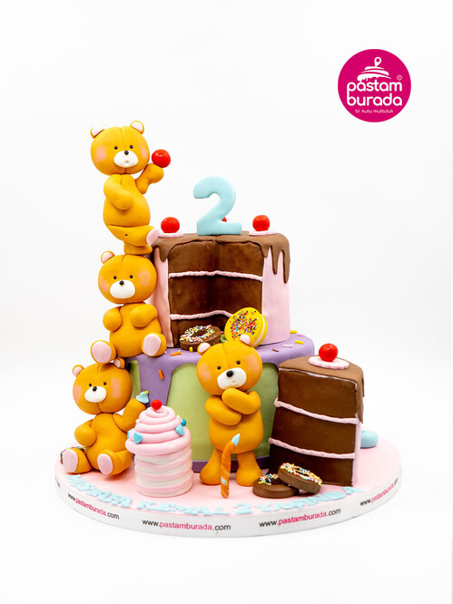 Ayı Konsept Tasarım Pasta