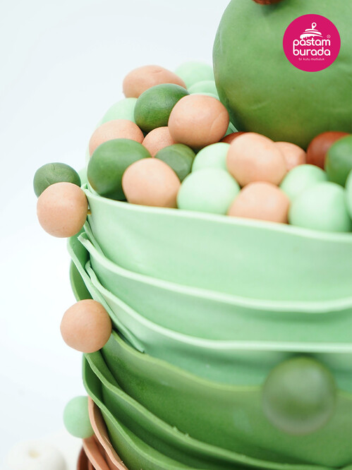 Ayı Temalı Konsept Pasta