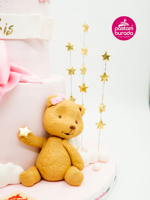 Ayı Temalı Tasarım Pasta