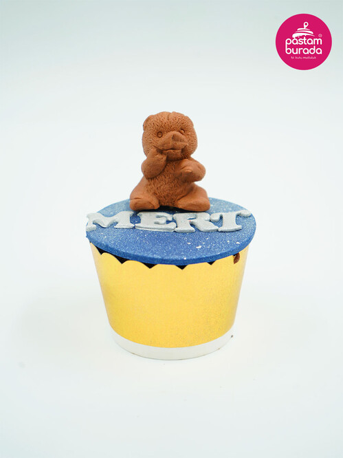 Ayıcık Detaylı Cupcake