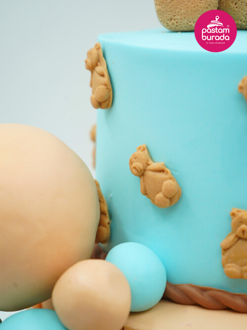 Ayıcık Detaylı Konsept Pasta