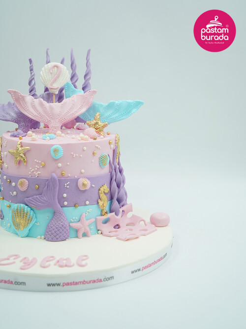 Deniz Kabuğu Konsept Pasta