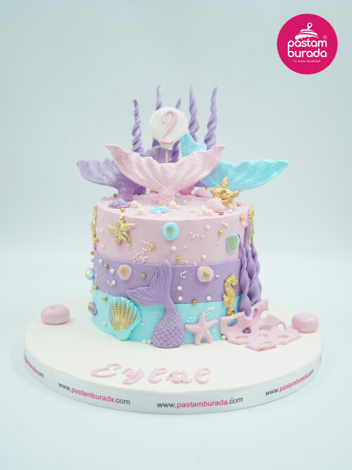 Deniz Kabuğu Konsept Pasta