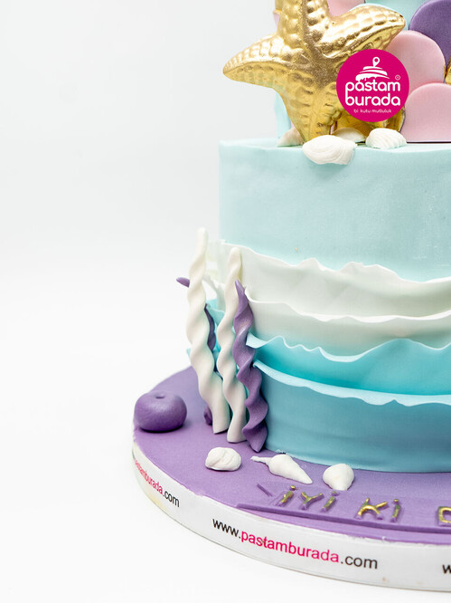 Deniz Kızı Konsept Pasta