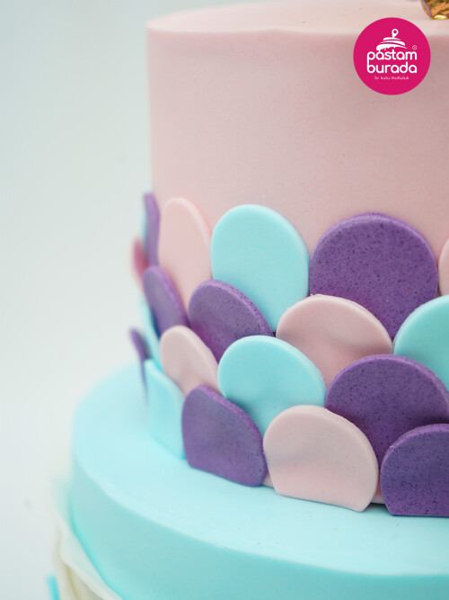 Deniz Kızı Konsept Pasta