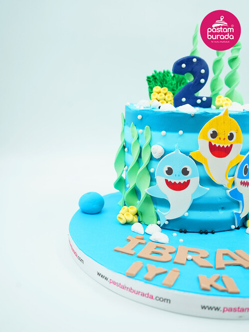 Denizaltı Canlıları Butik Pasta