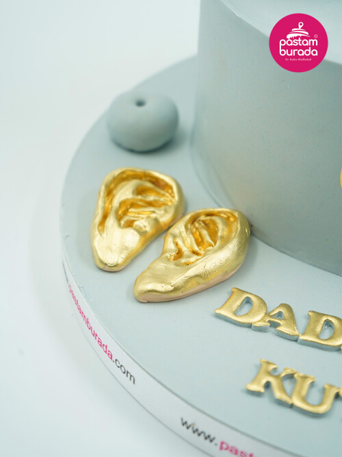 Dünya ve Erkek Figür Pasta